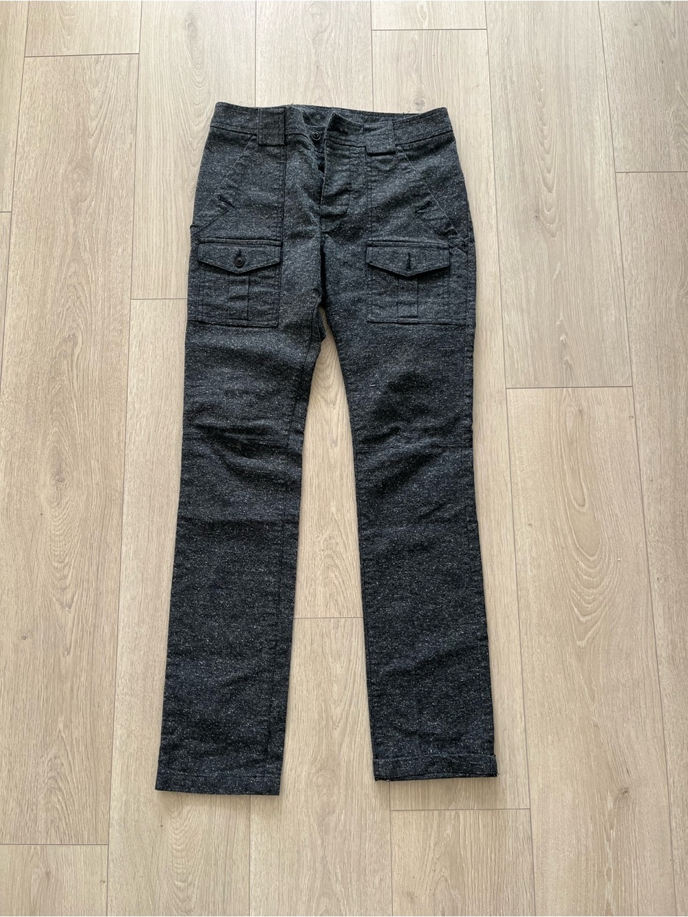 Wings + Horns Charcoal Gray Cargo Pants